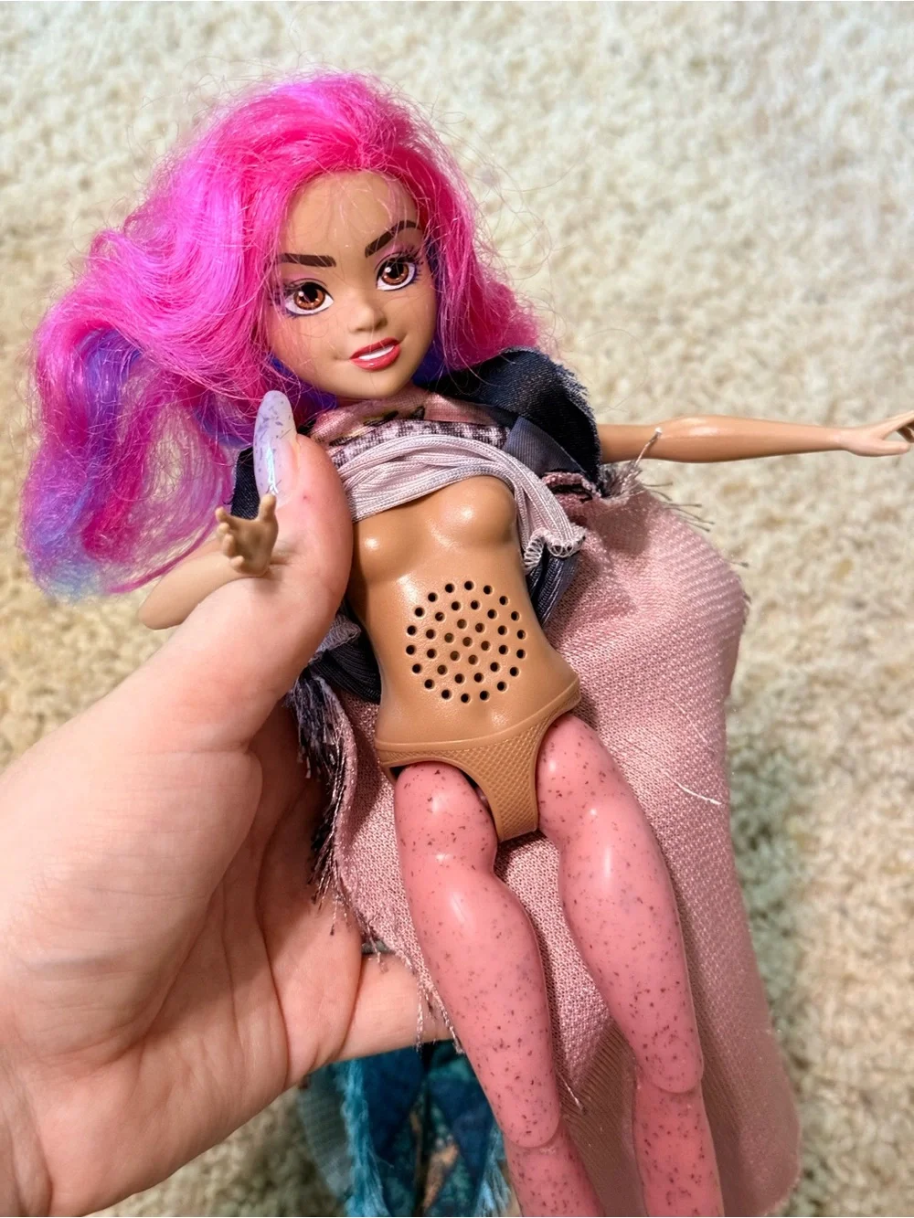 Disney Descendants Singing Dolls Mal & Uma Lot 2 Hasbro Tested